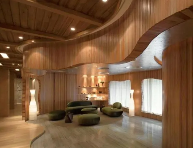 前厅与各个功能区之间